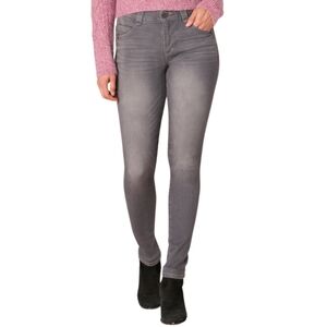 Democracy"AB" Technology Gray Skinny Jeans. Mid-Rise Size 14